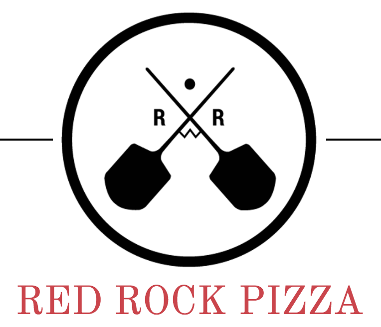 Red Rock pizza canmore logo