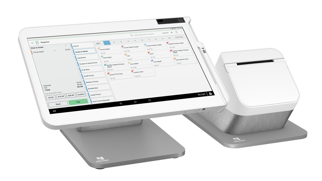 Clover Station Solo with printer